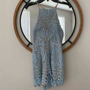 Do+Be Nude Crochet Romper
